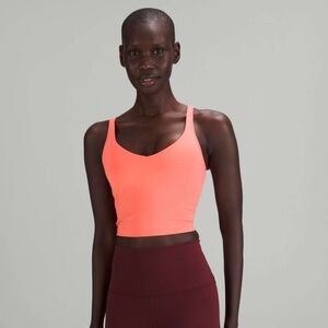 Lulu Lemon Align Cropped tank top - Raspberry Cream Size 8